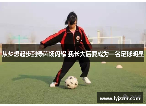从梦想起步到绿茵场闪耀 我长大后要成为一名足球明星